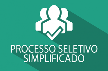 PROCESSO SELETIVO SIMPLIFICADO