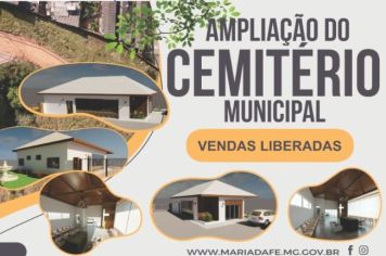 VENDA DE LOTES NO CEMITÉRIO MUNICIPAL