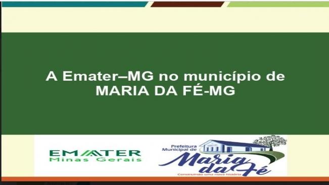 EMATER EM MARIA DA FÉ