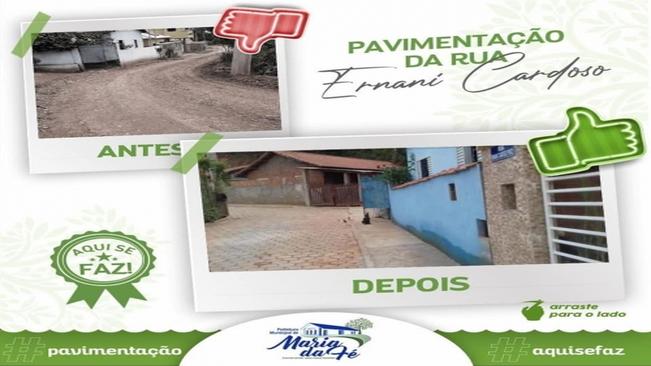 FINALIZAÇÃO DO CALÇAMENTO DAS RUAS DA VILA DA FELICIDADE E ERNANI CARDOSO PINTO